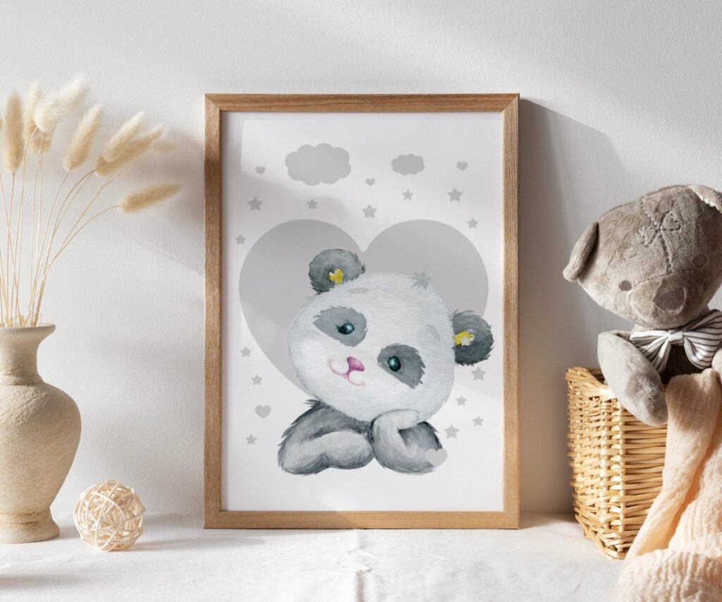 Panda Nursery, set of 1