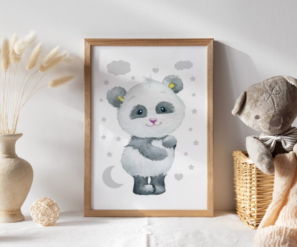 Panda Nursery, set of 1