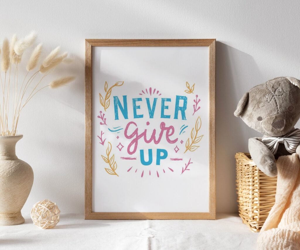 Dream Big kids Positive Affirmations, set of 1