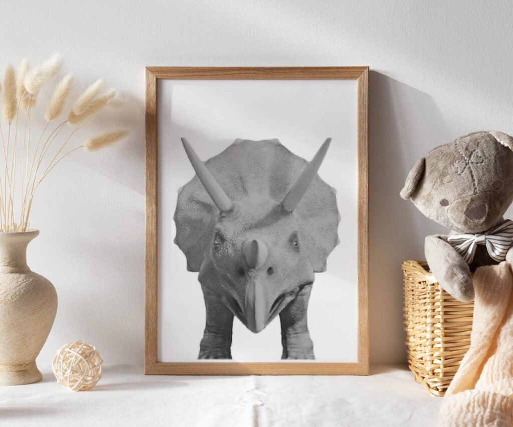 set of 1 prints, dinosaur decor, dinosaur nursery, dinosaur art, boy nursery decor, t rex, triceratops, tyrannosaurus rex, apatosaurus