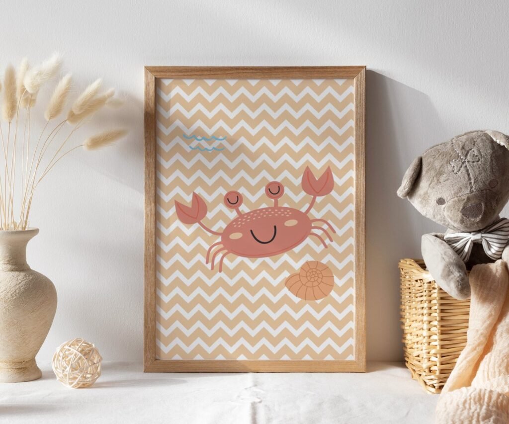 Sea animals, Ocean, Fish Whale set of 1
