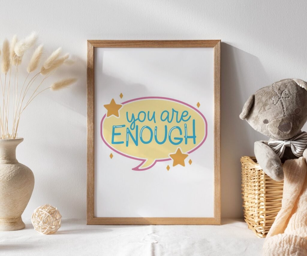 Positive kids Affirmations multiolors set of 1