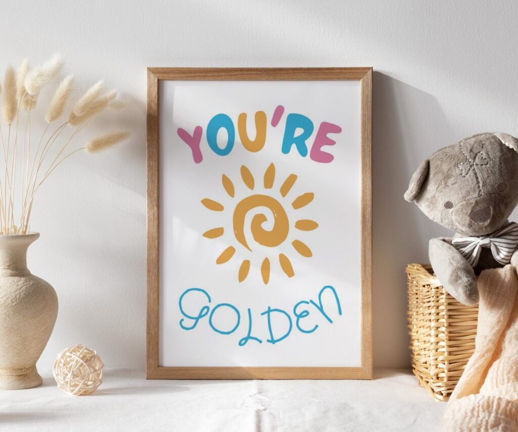 You Can, kids Positive Affirmations, set of 1