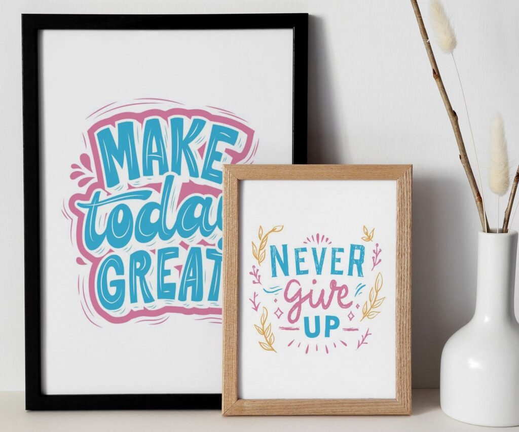 Dream Big kids Positive Affirmations, set of 2