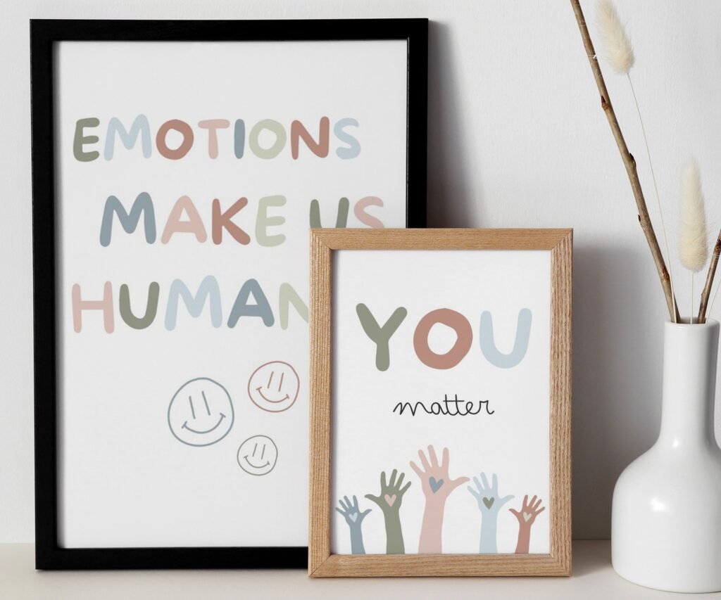 Educational Quote Posters, Homeschool Quote Prints, Montessori Quote Classroom Decor, Neutral Kids Decor, Toddler Playroom Decor set of 2