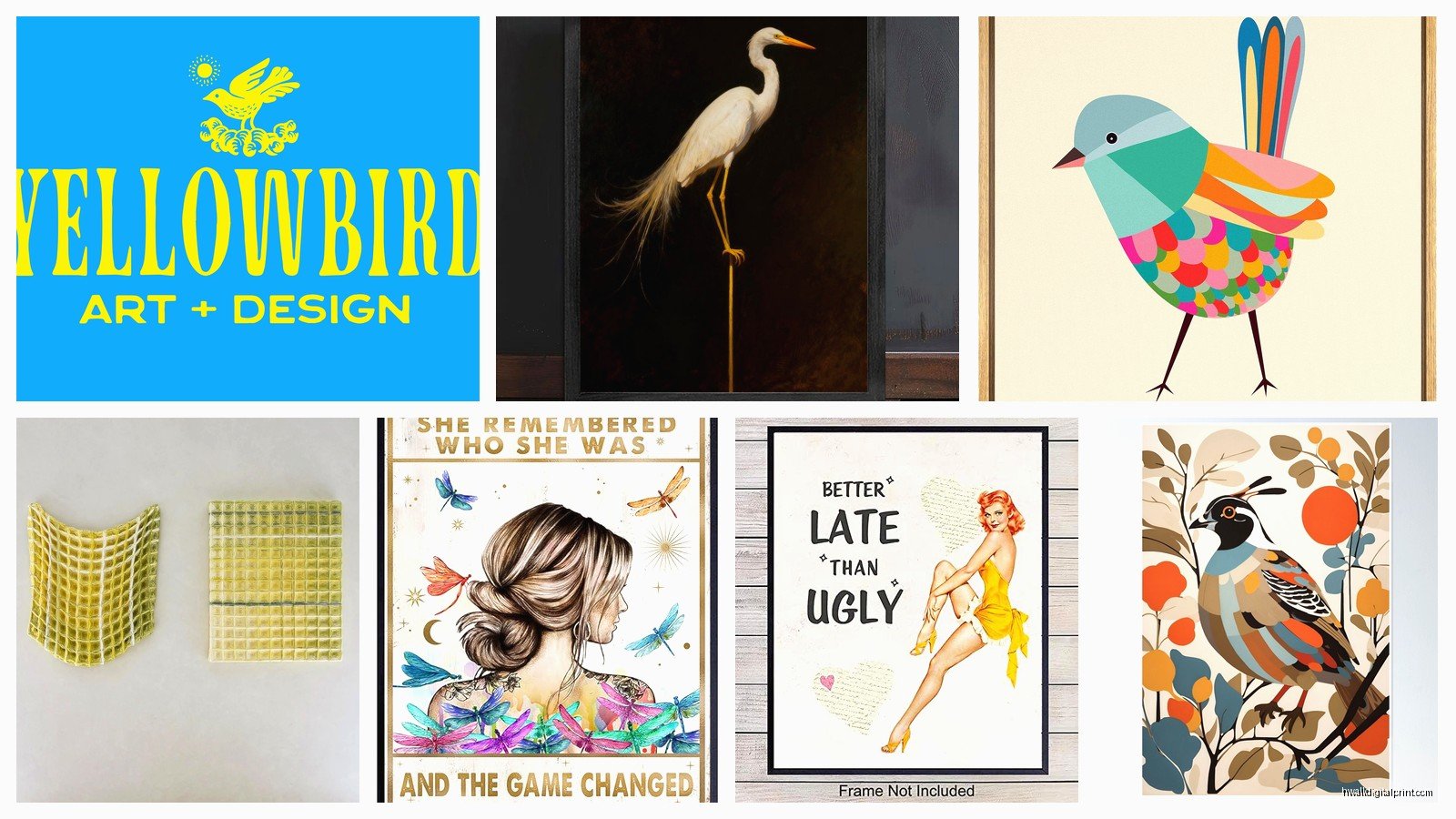 Yellowbird Art Wall Art: Artist Brand Gallery Collection