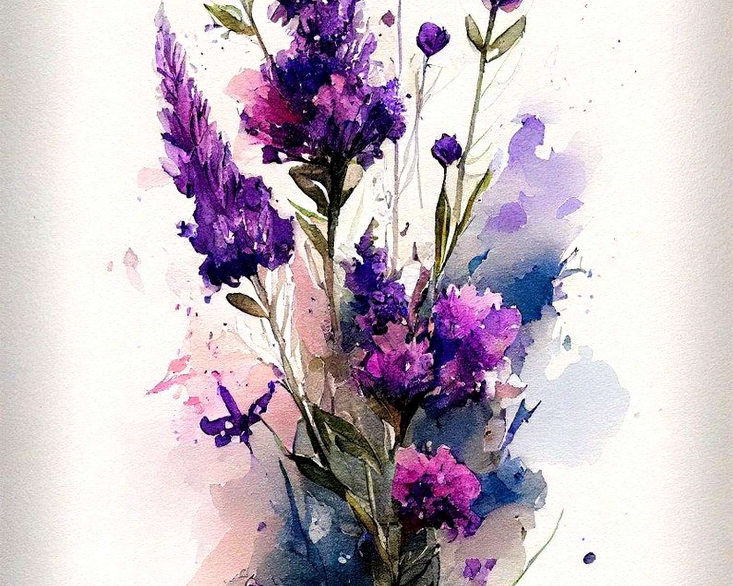 Purple Wall Art: Lavender to Plum Color Spectrum