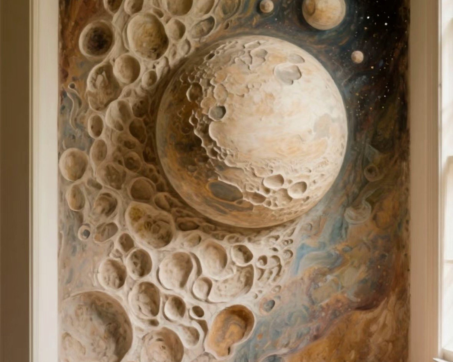 3D Wall Art Decor: Dimensional Layered Relief Designs