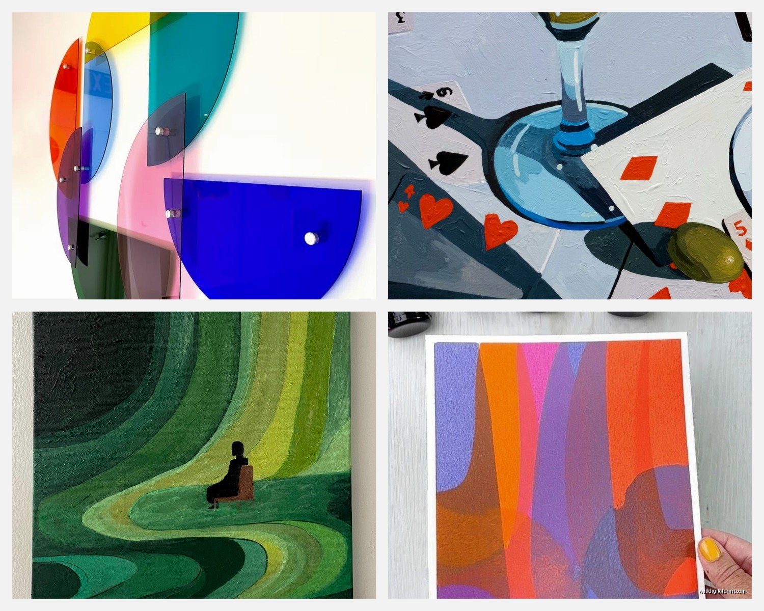 Acrylic Wall Art: Plexiglass Modern Transparent Designs