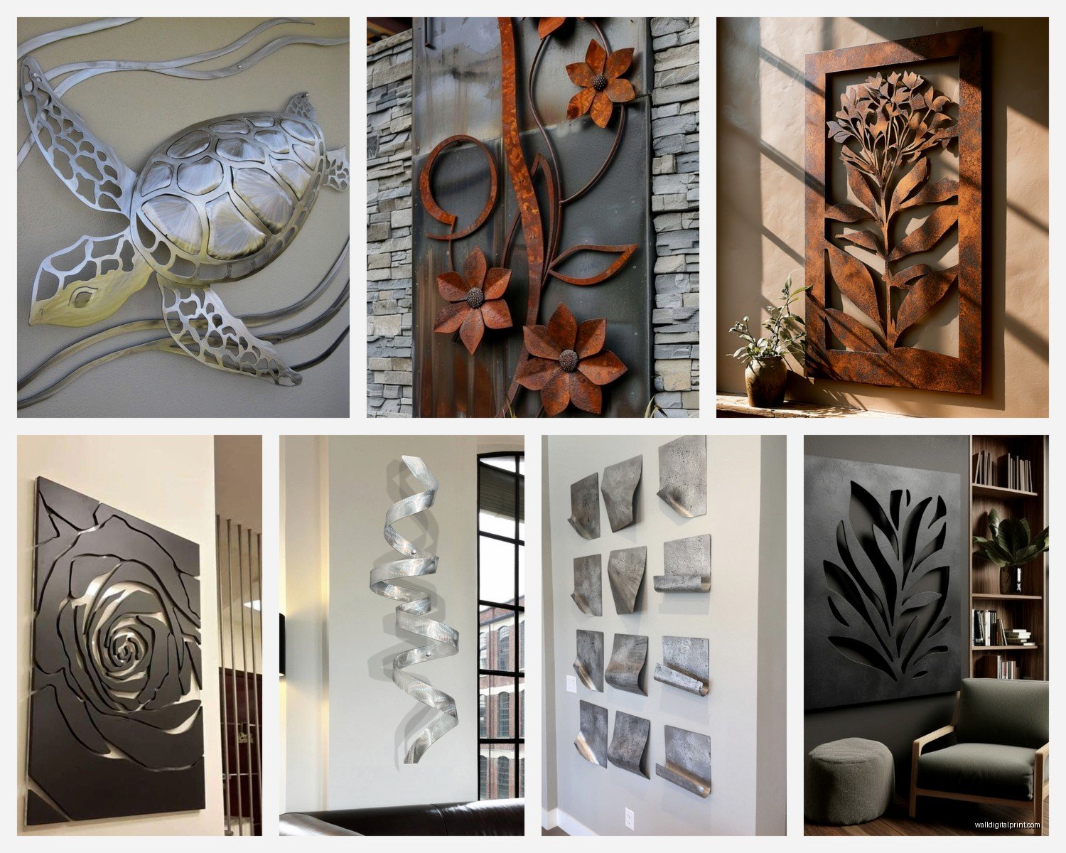 Aluminum Wall Art: Lightweight Metal Modern Designs