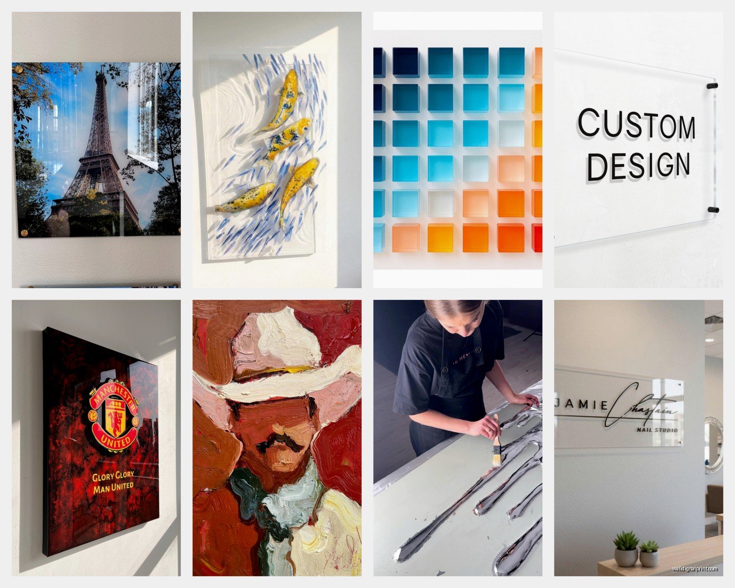 Custom Acrylic Wall Art: Personalized Plexiglass Prints