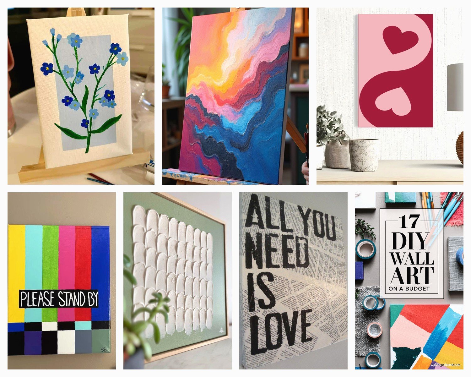 Easy Wall Art: DIY Simple Projects & Quick Decor