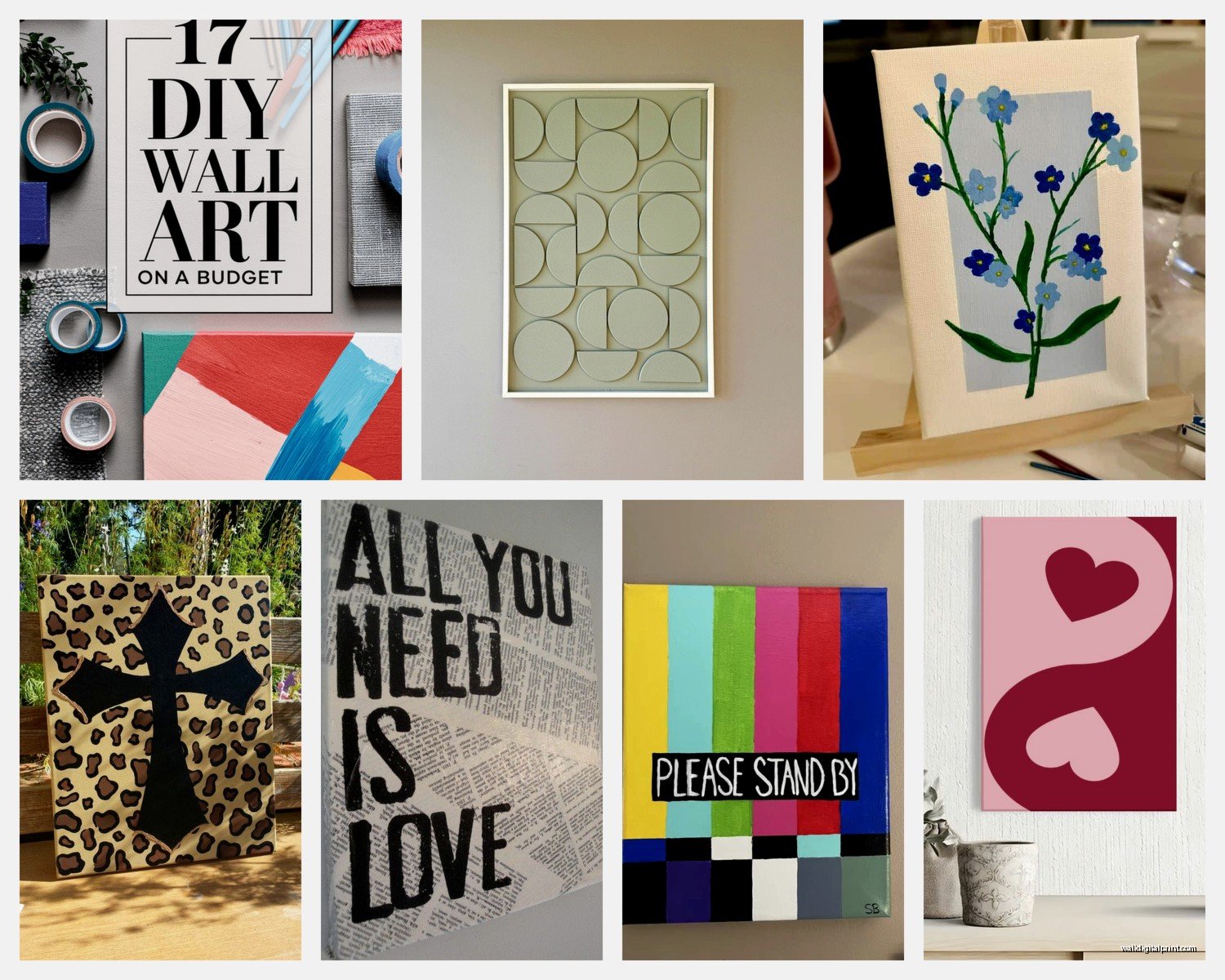 Easy Wall Art: DIY Simple Projects & Quick Decor