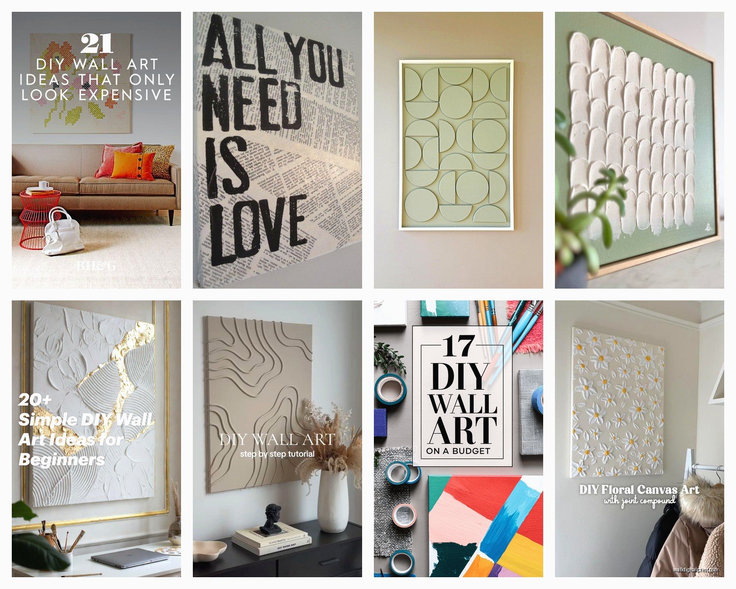 Easy Wall Art DIY: Simple Handmade Projects & Tutorials