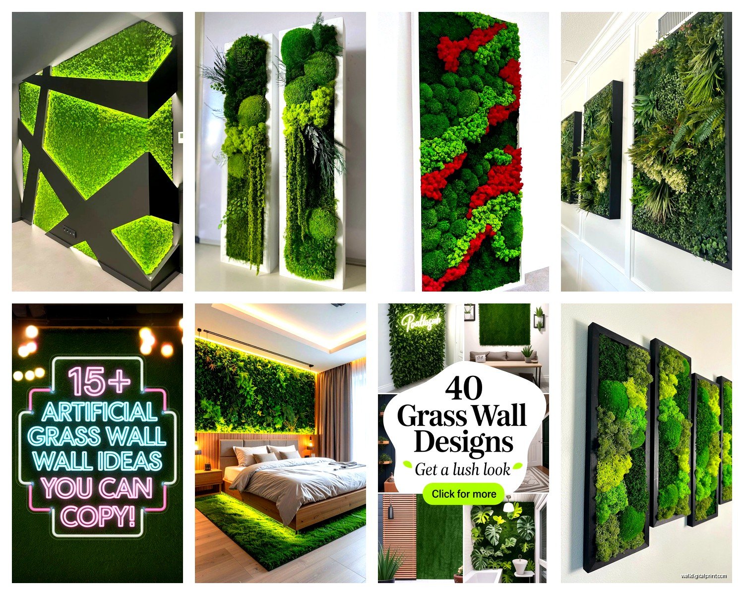 Grass Wall Art: Natural Fiber & Botanical Designs