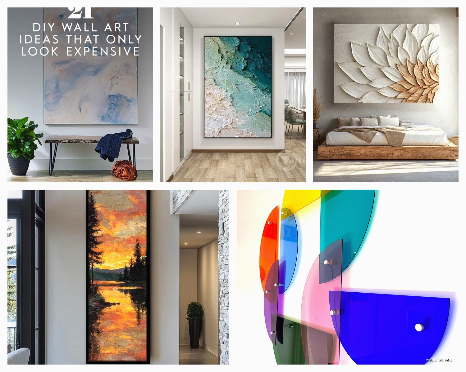 Large Acrylic Wall Art: Oversized Plexiglass Designs