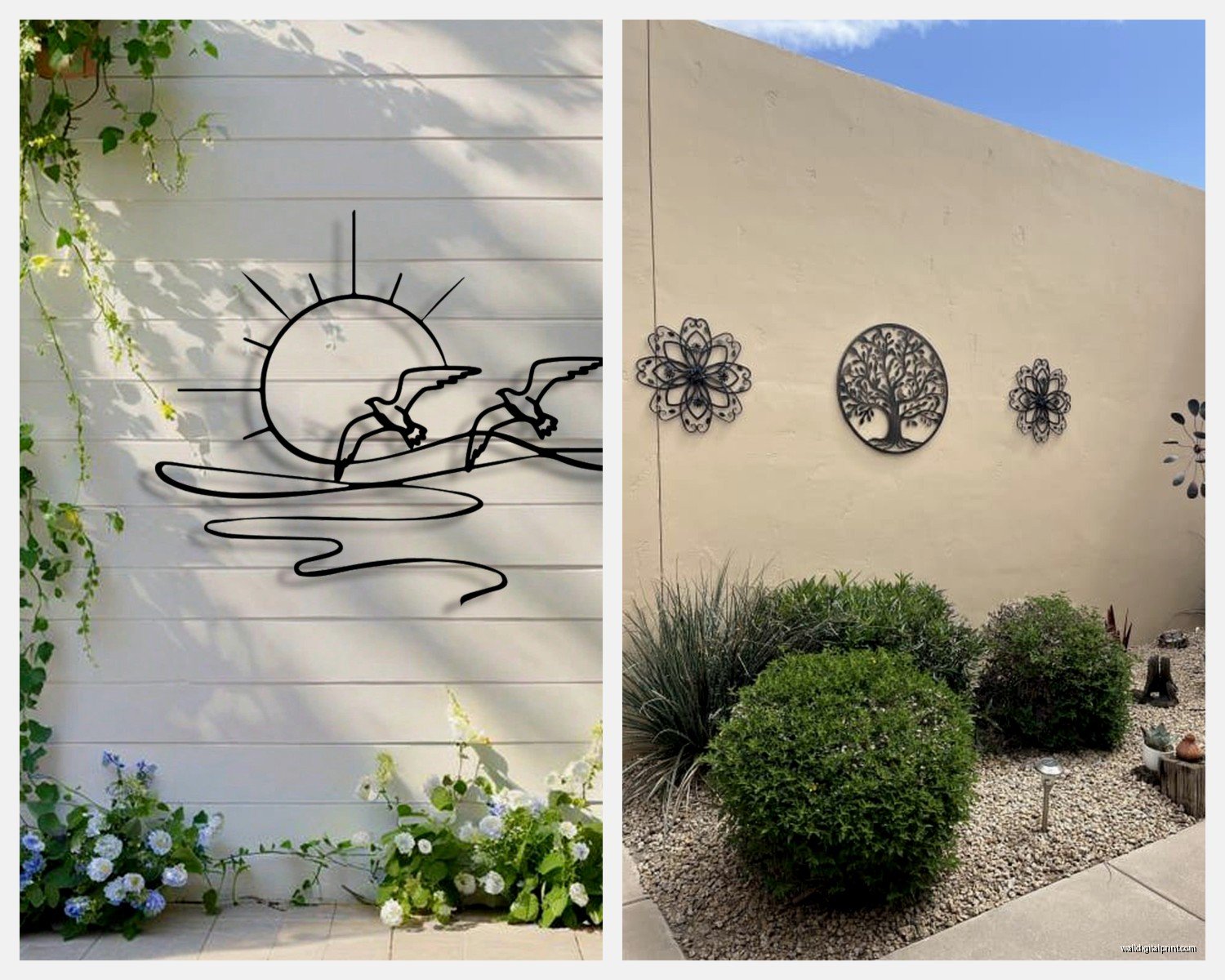 Large Waterproof Outdoor Wall Art: Weather-Resistant Decor