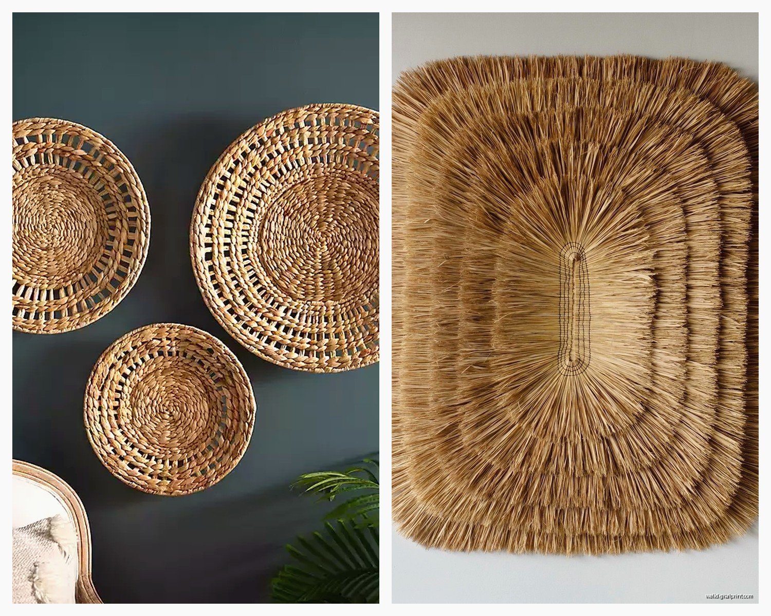 Seagrass Wall Art: Natural Fiber Coastal Designs