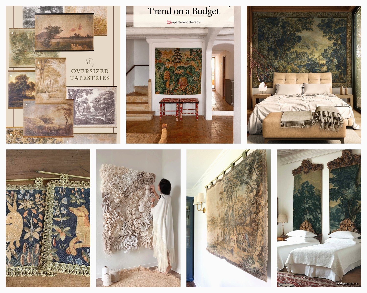 Tapestry Wall Art: Large Fabric Wall Hangings