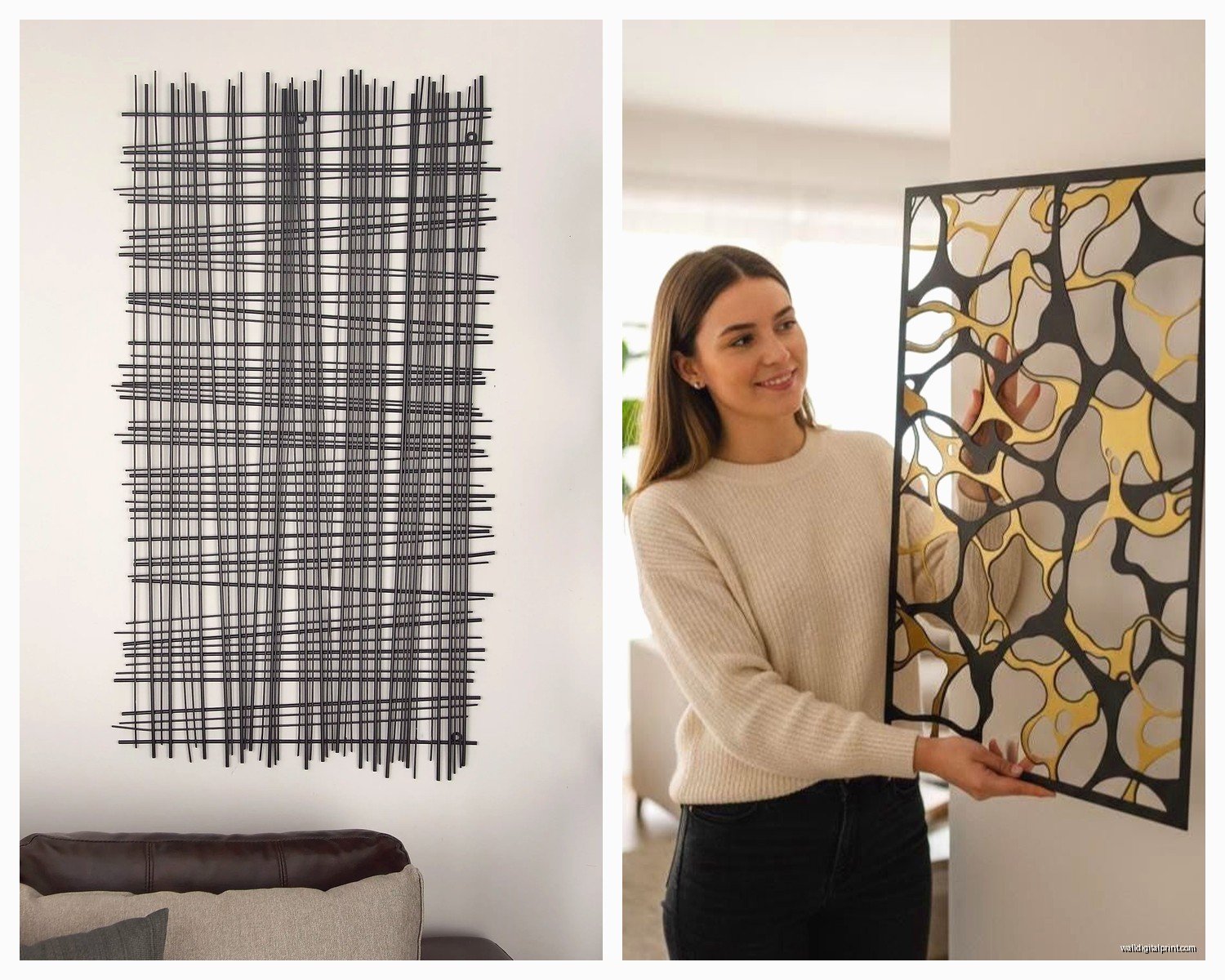 Vertical Metal Wall Art: Tall Portrait Sculpture Designs