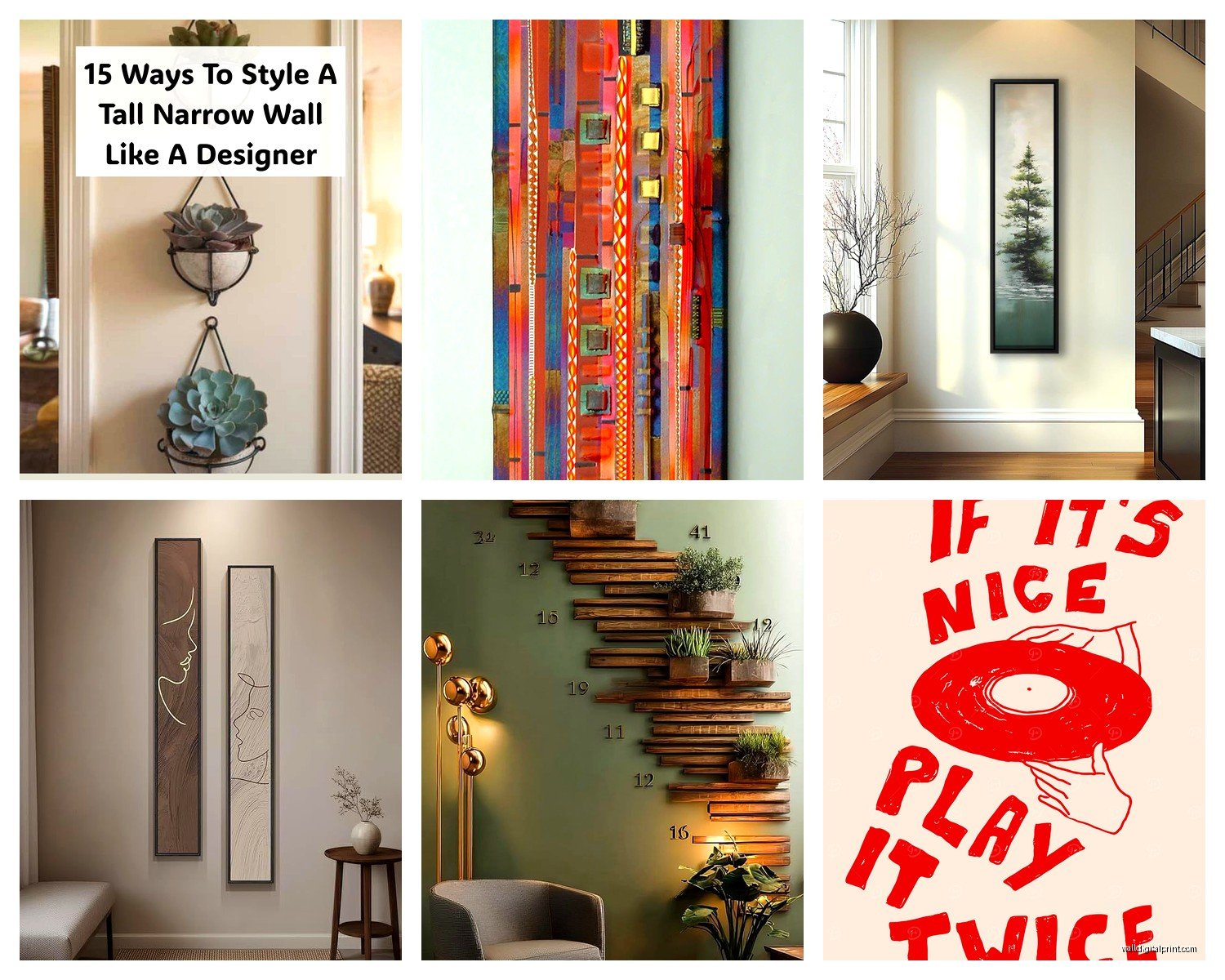 Vertical Wall Art: Portrait Format Tall Pieces