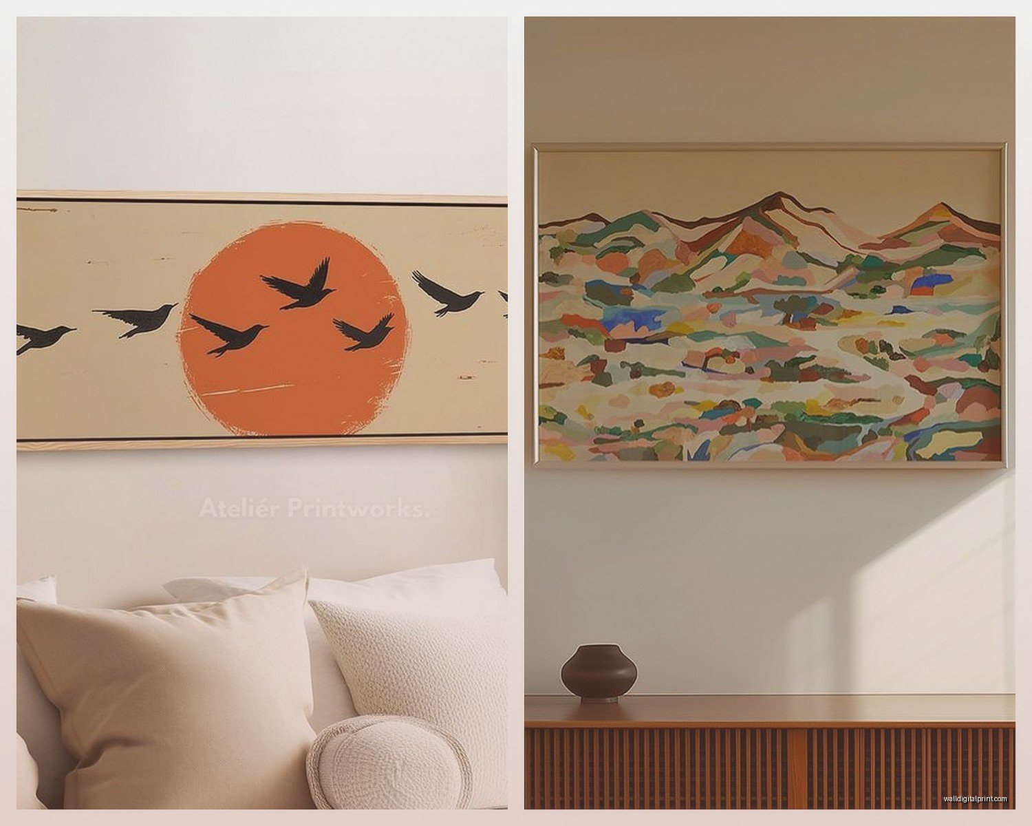 Wide Wall Art: Horizontal Panoramic Landscape Format