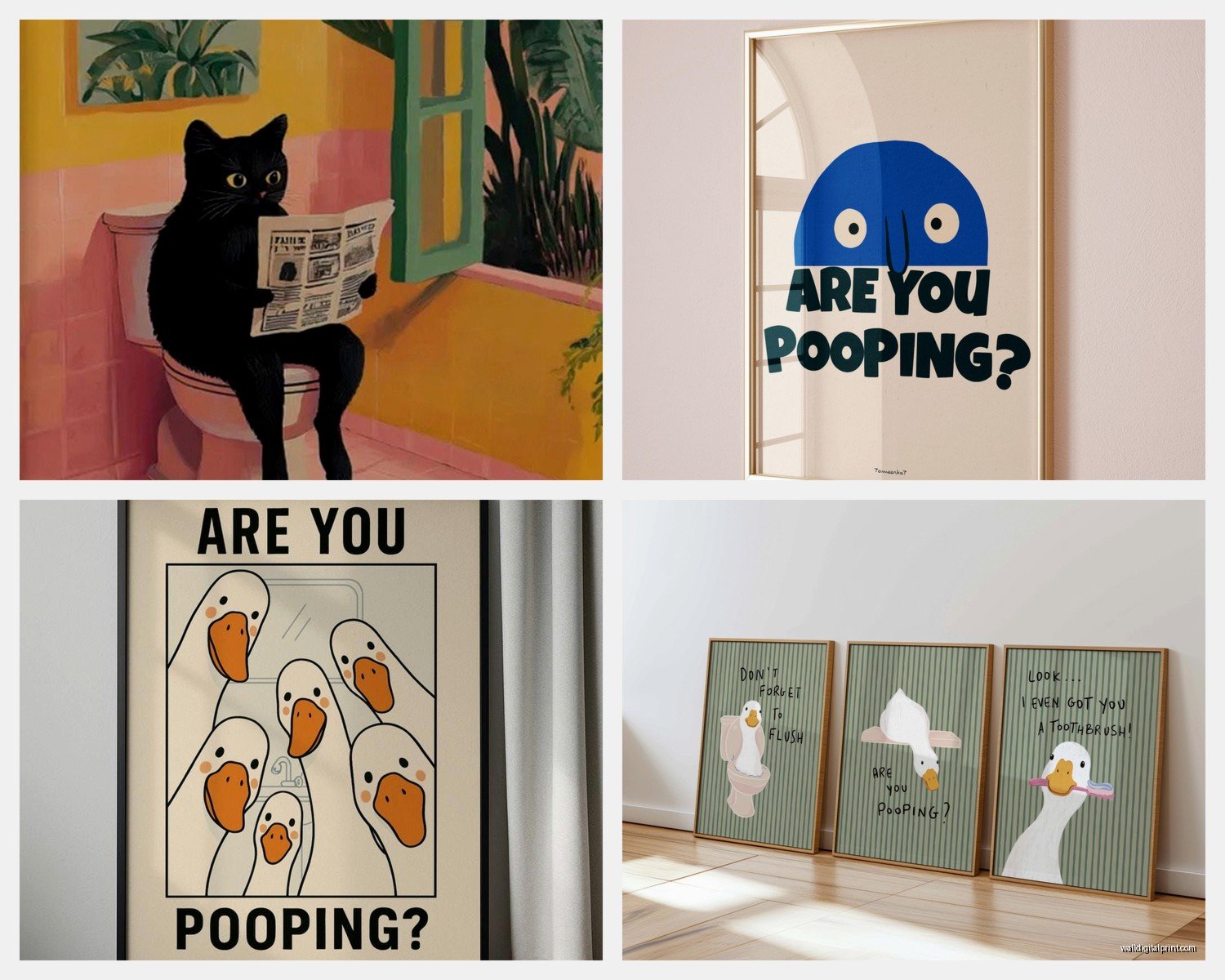 Bathroom Wall Art: Waterproof Decor Ideas & Placement