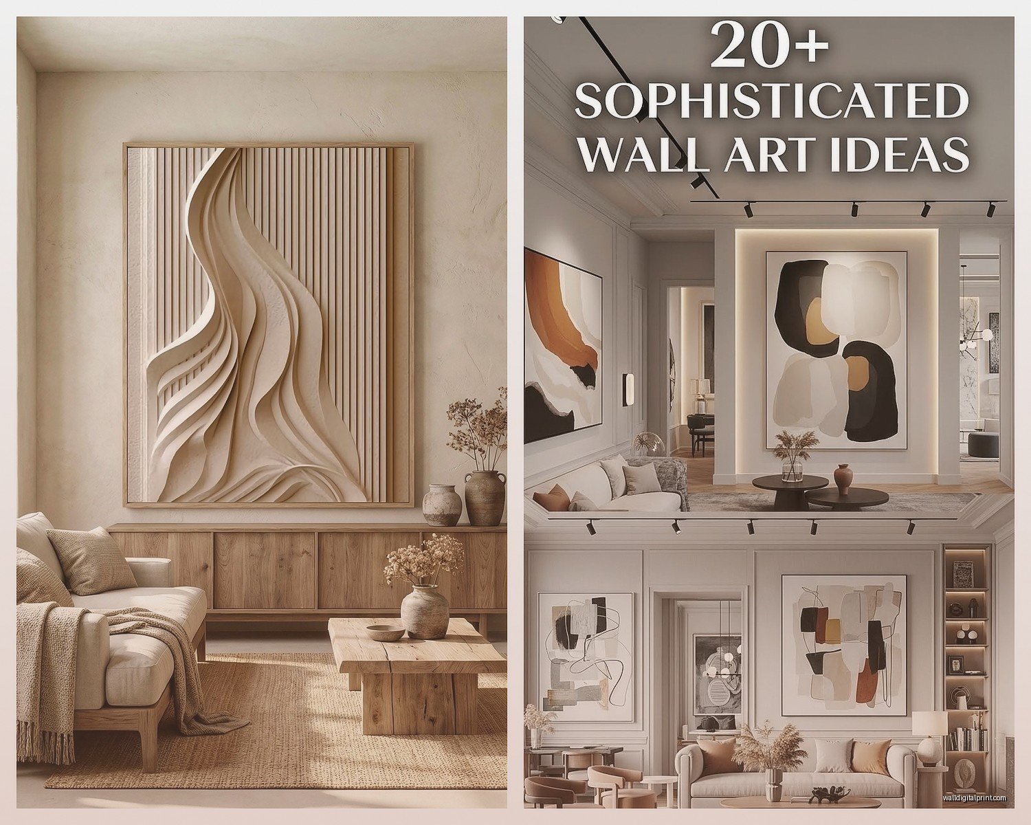 Contemporary Wall Art for Living Room: Current Design Trends