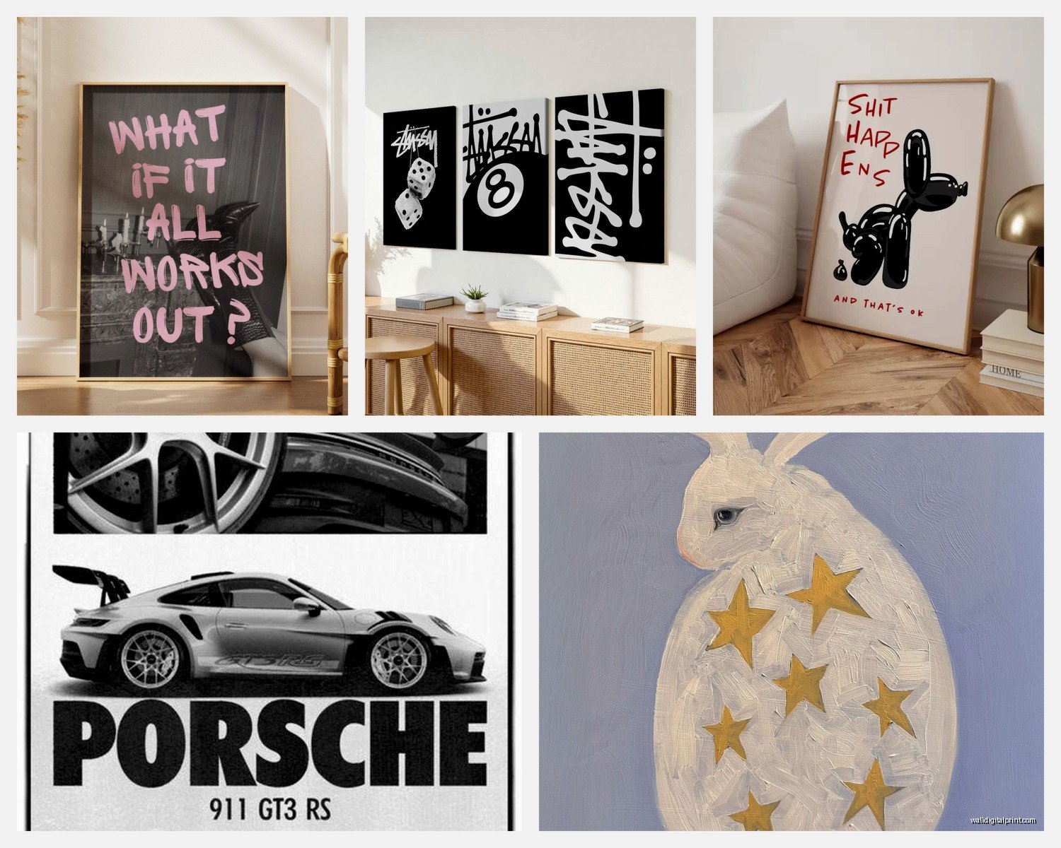 Cool Wall Art for Bedroom: Trendy Teen Sleep Space Decor