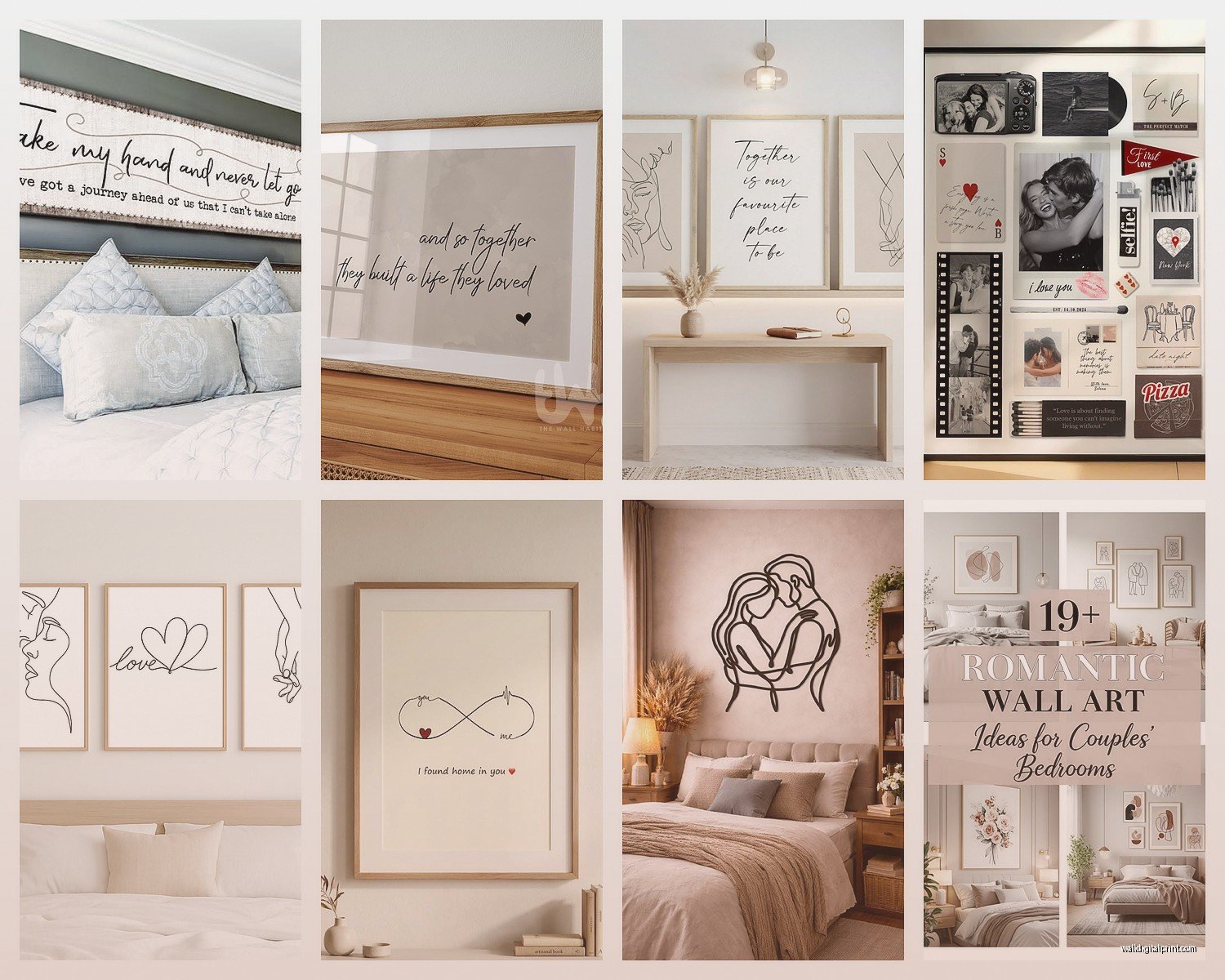 Couples Wall Art for Bedroom: Romantic Relationship Decor