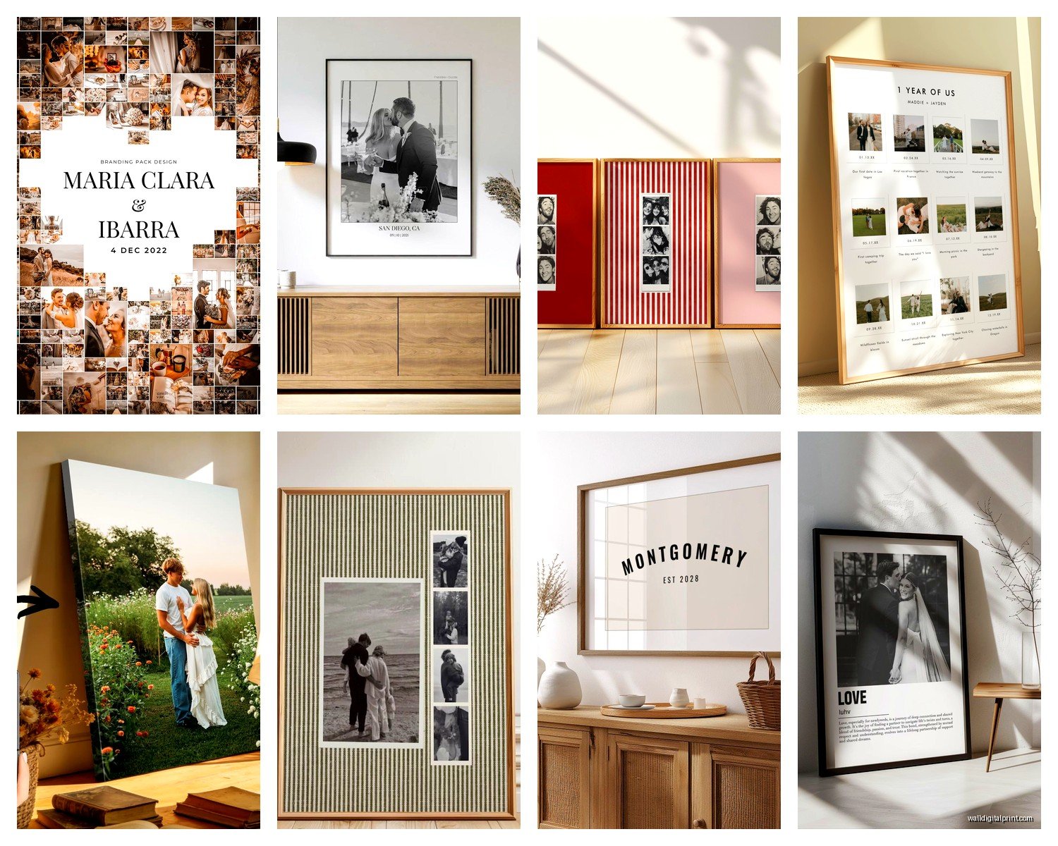 Custom Photo Wall Art: Personalized Picture Print Options