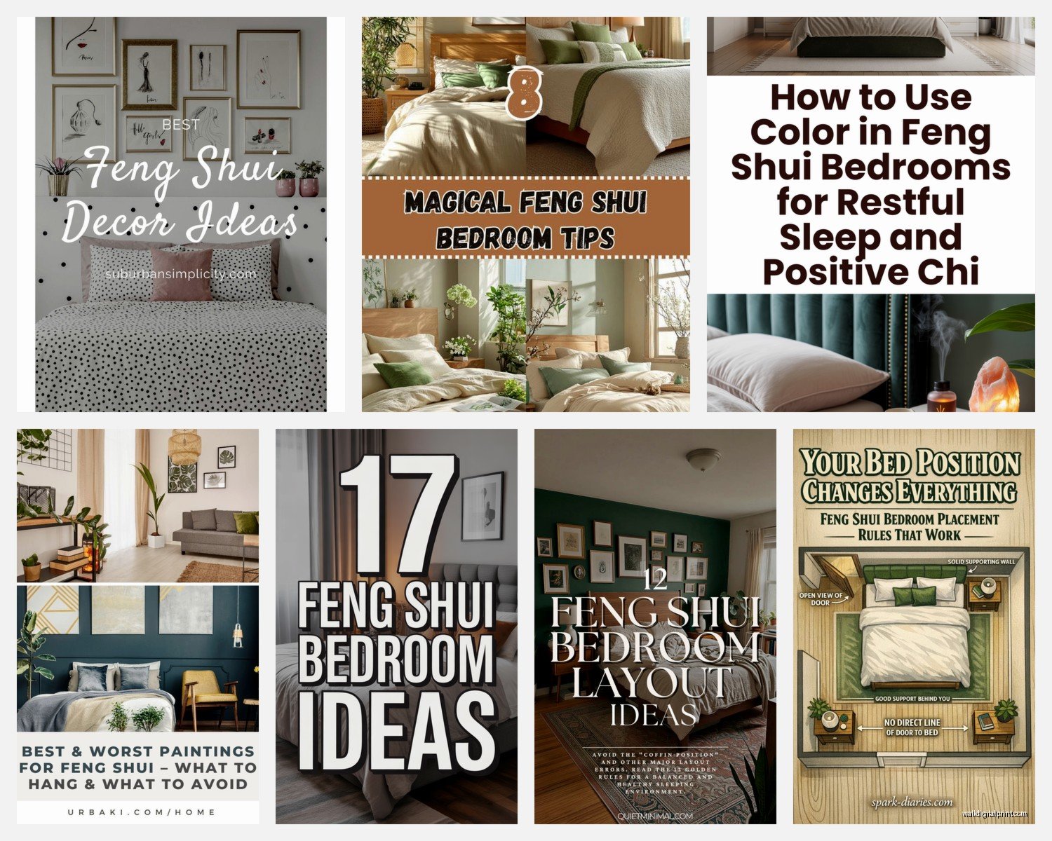 Feng Shui Wall Art for Bedroom: Sleep Energy Balance