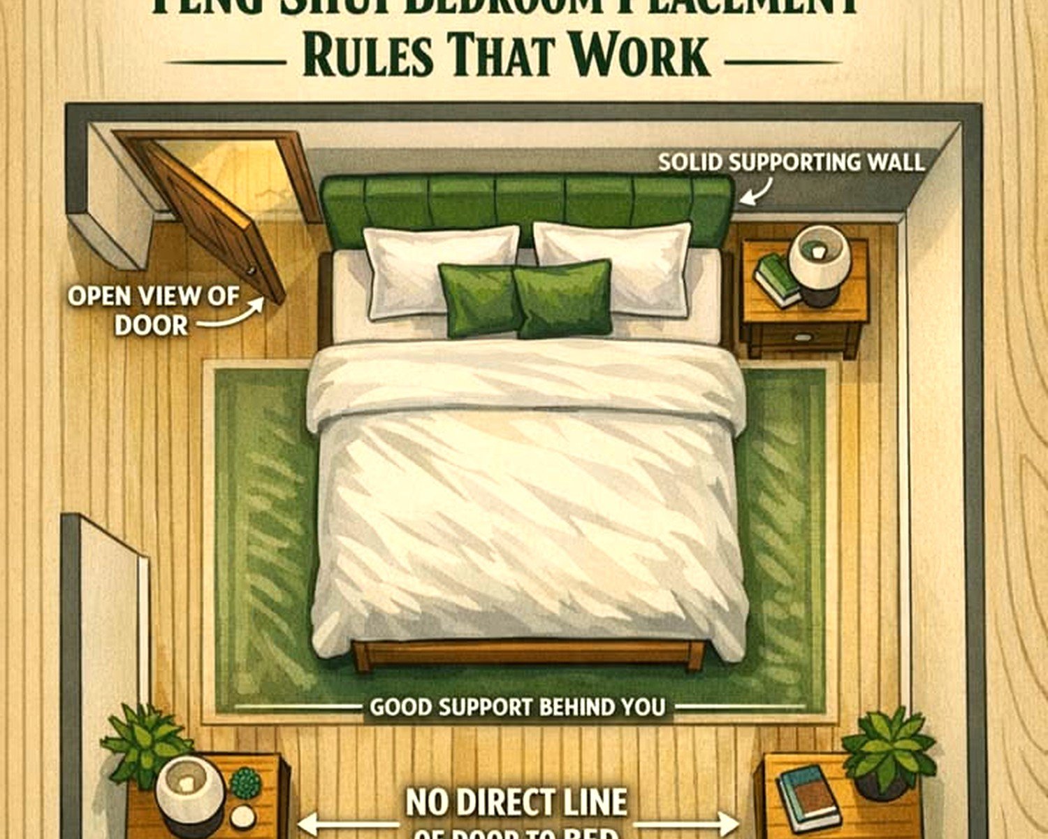 Feng Shui Wall Art for Bedroom: Sleep Energy Balance
