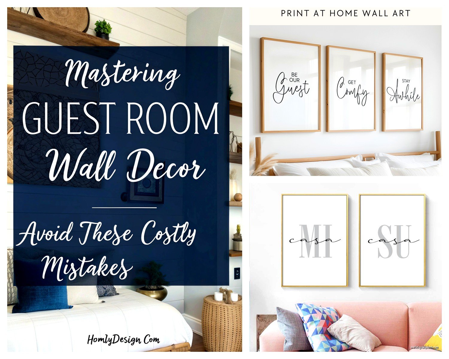Guest Room Wall Art: Welcoming Spare Bedroom Decor