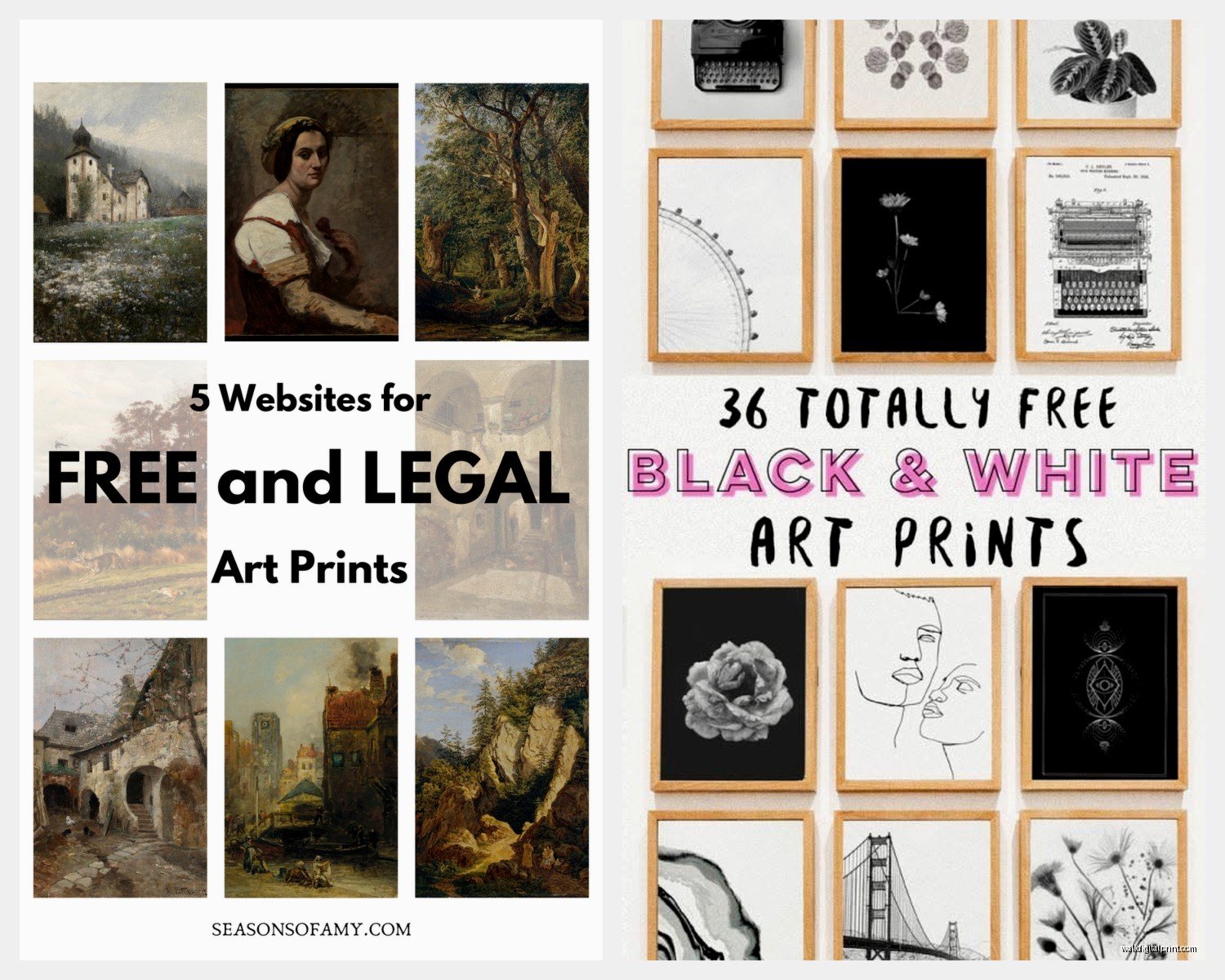 High Resolution Modern Free Printable Wall Art: 4K Downloads