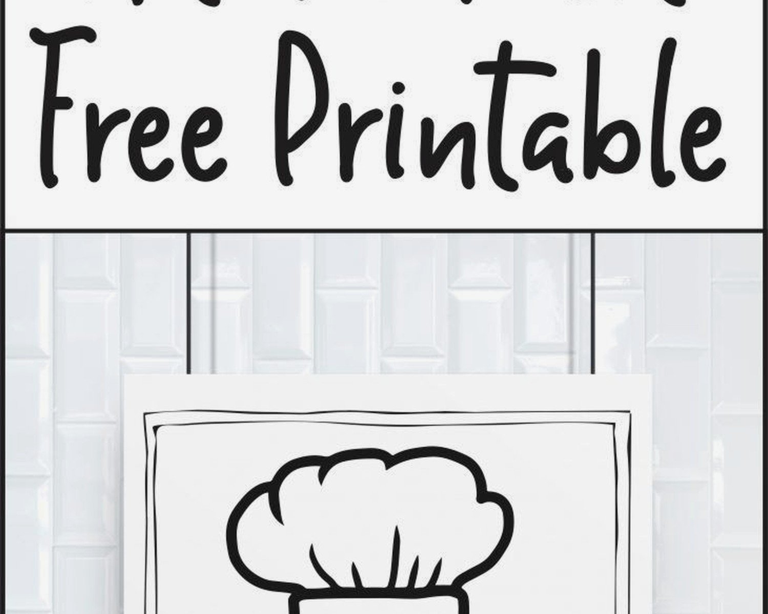 Kitchen Printable Wall Art: Free Download Cooking Space