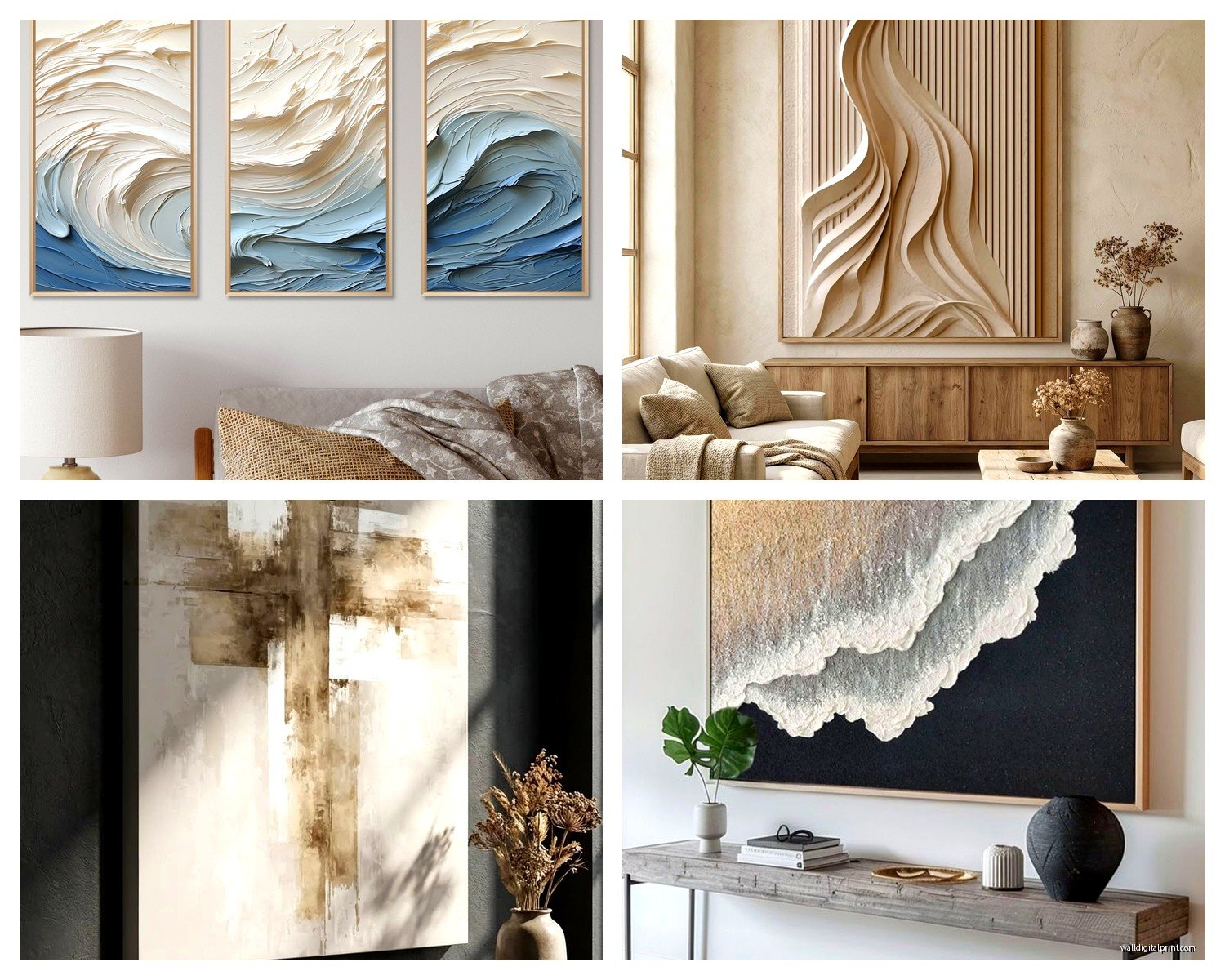 Living Room Wall Art Large: Oversized Statement Pieces