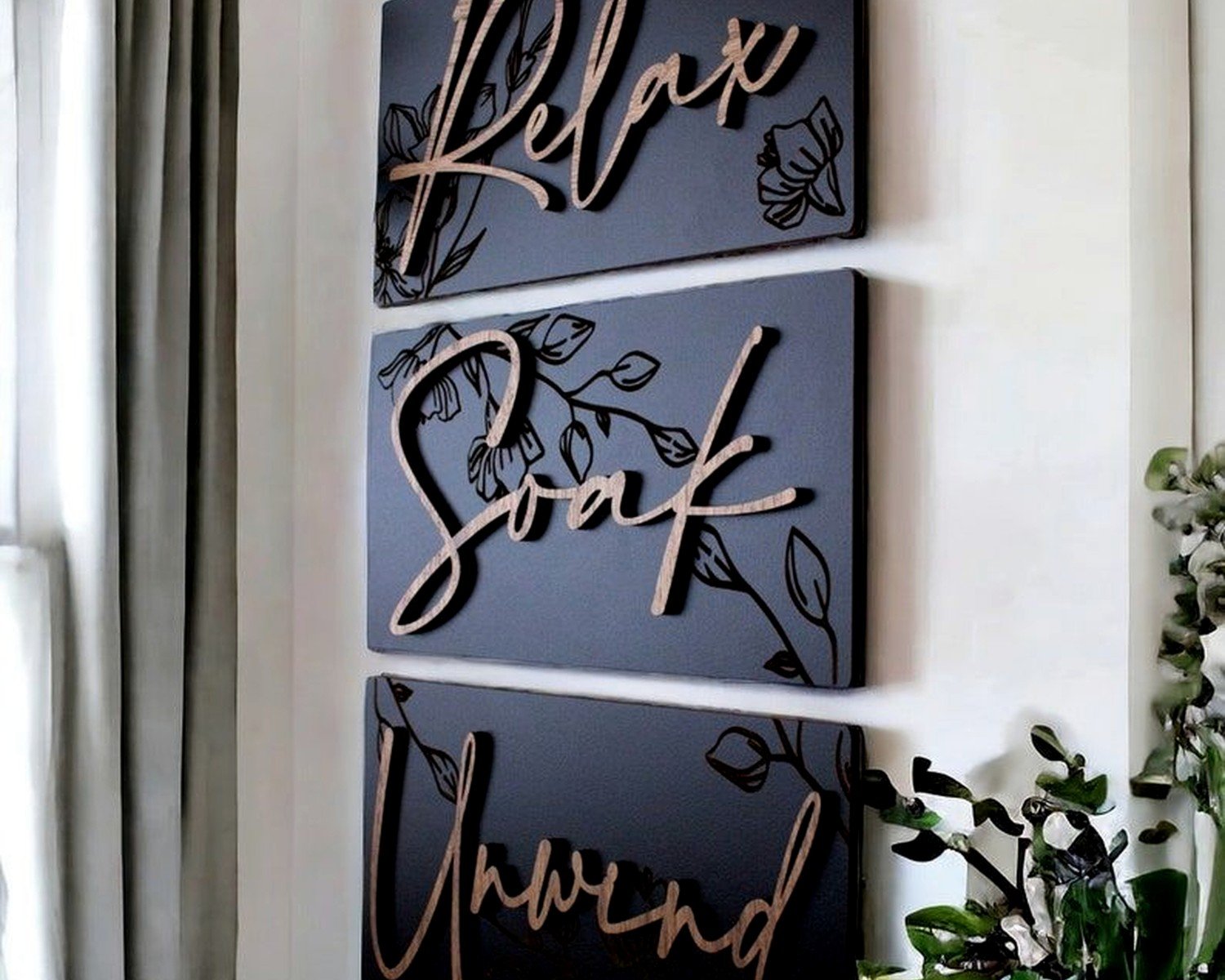 Modern Wall Art for Bathroom: Contemporary Bath Designs