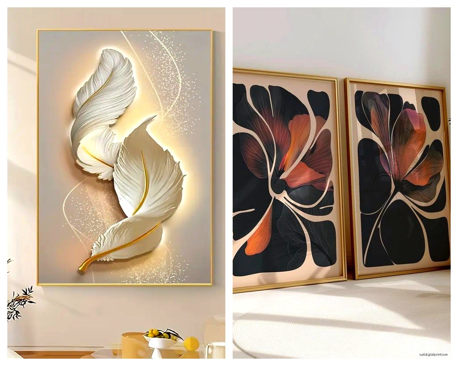 Modern Wall Art for Bedroom: Contemporary Sleep Space Decor