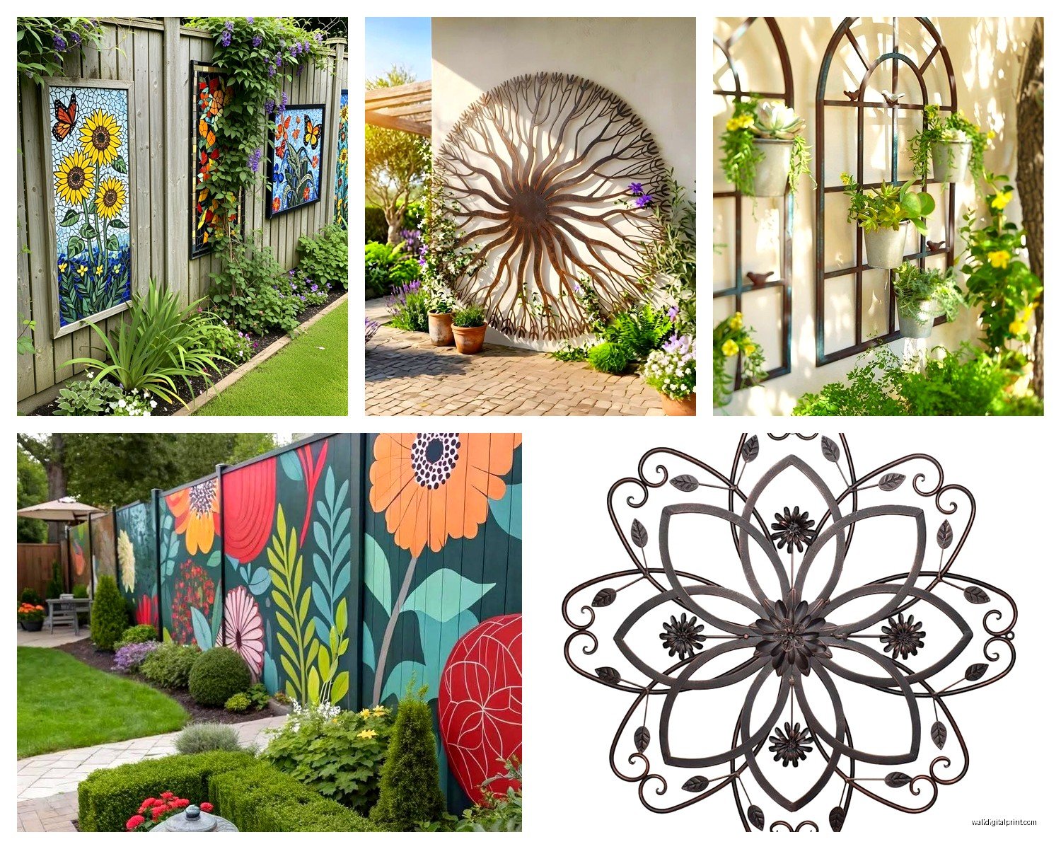 Outdoor Garden Wall Art: Weather-Resistant Yard Decor