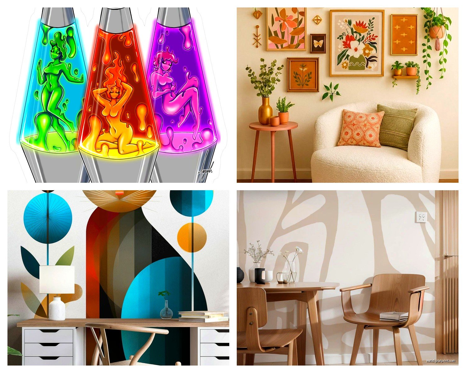 Removable Wall Art: Peel & Stick Temporary Decals