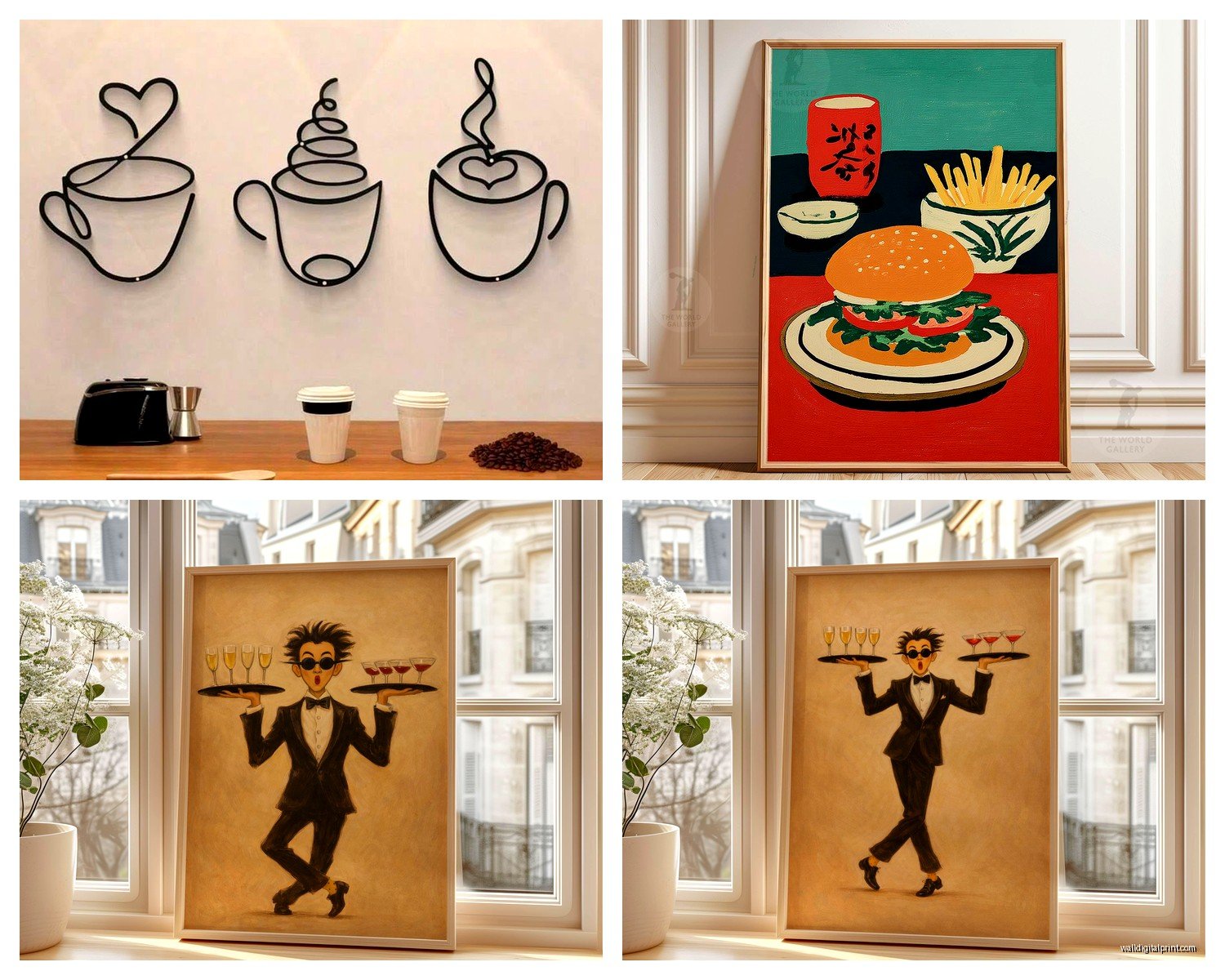Restaurant Wall Art: Dining Establishment Decor Ideas