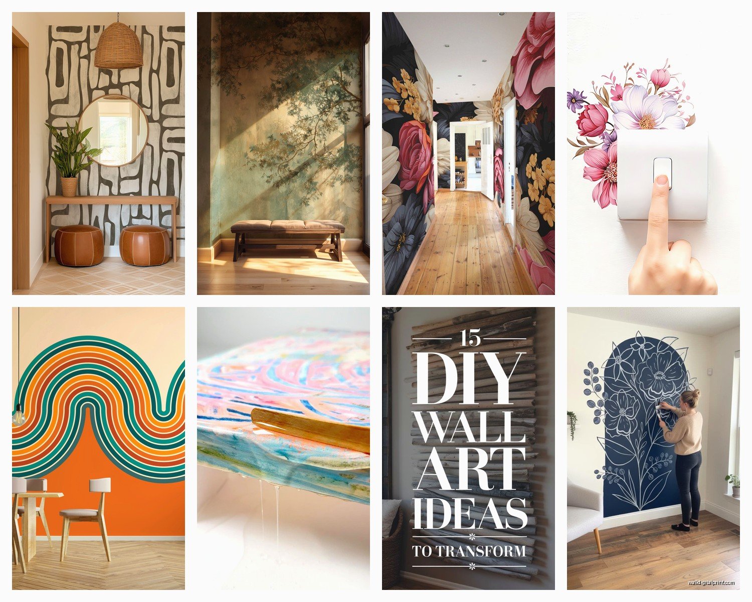 Stick On Wall Art: Removable Peel & Stick Decals