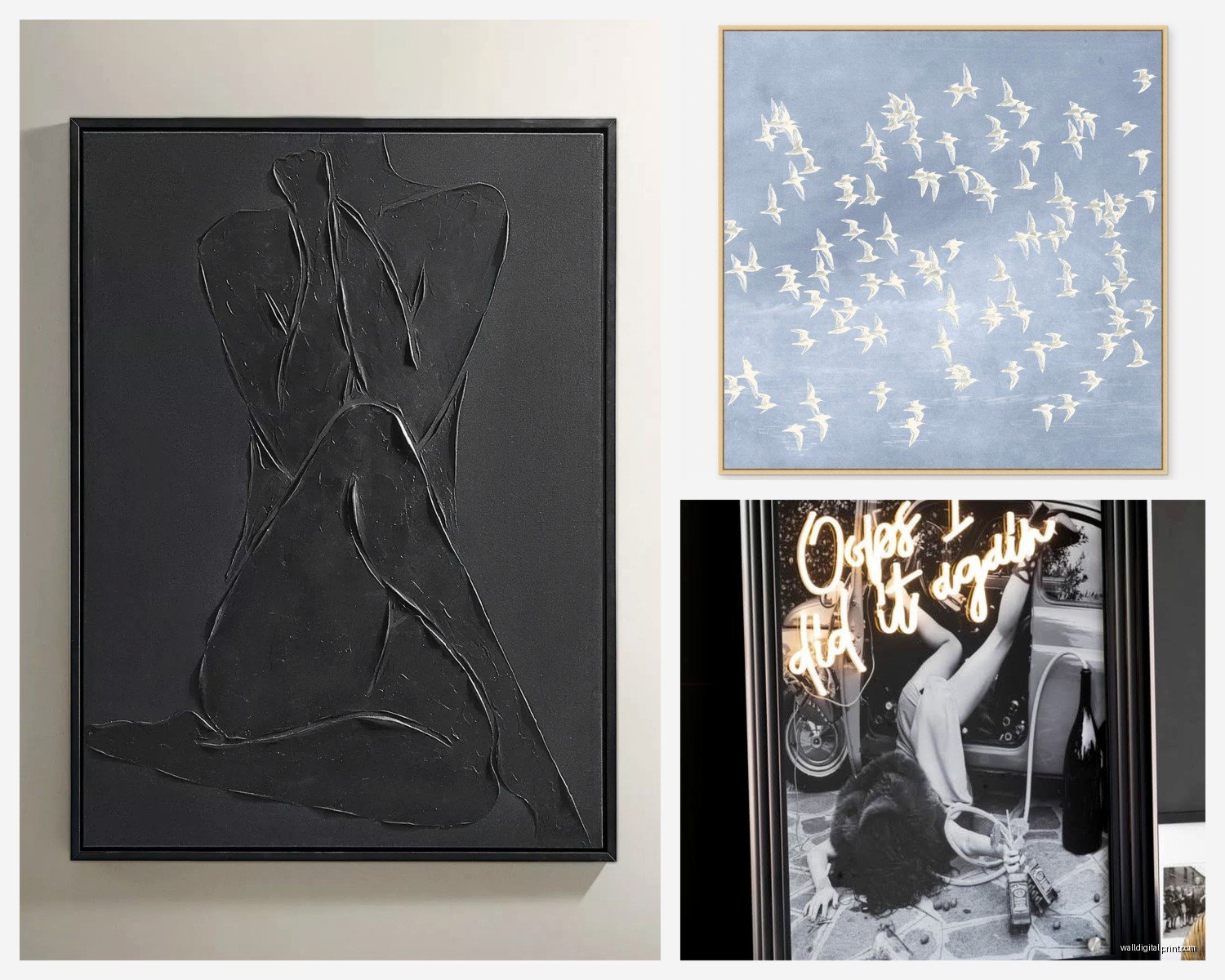 Unique Wall Art for Bedroom: One-of-a-Kind Sleep Space