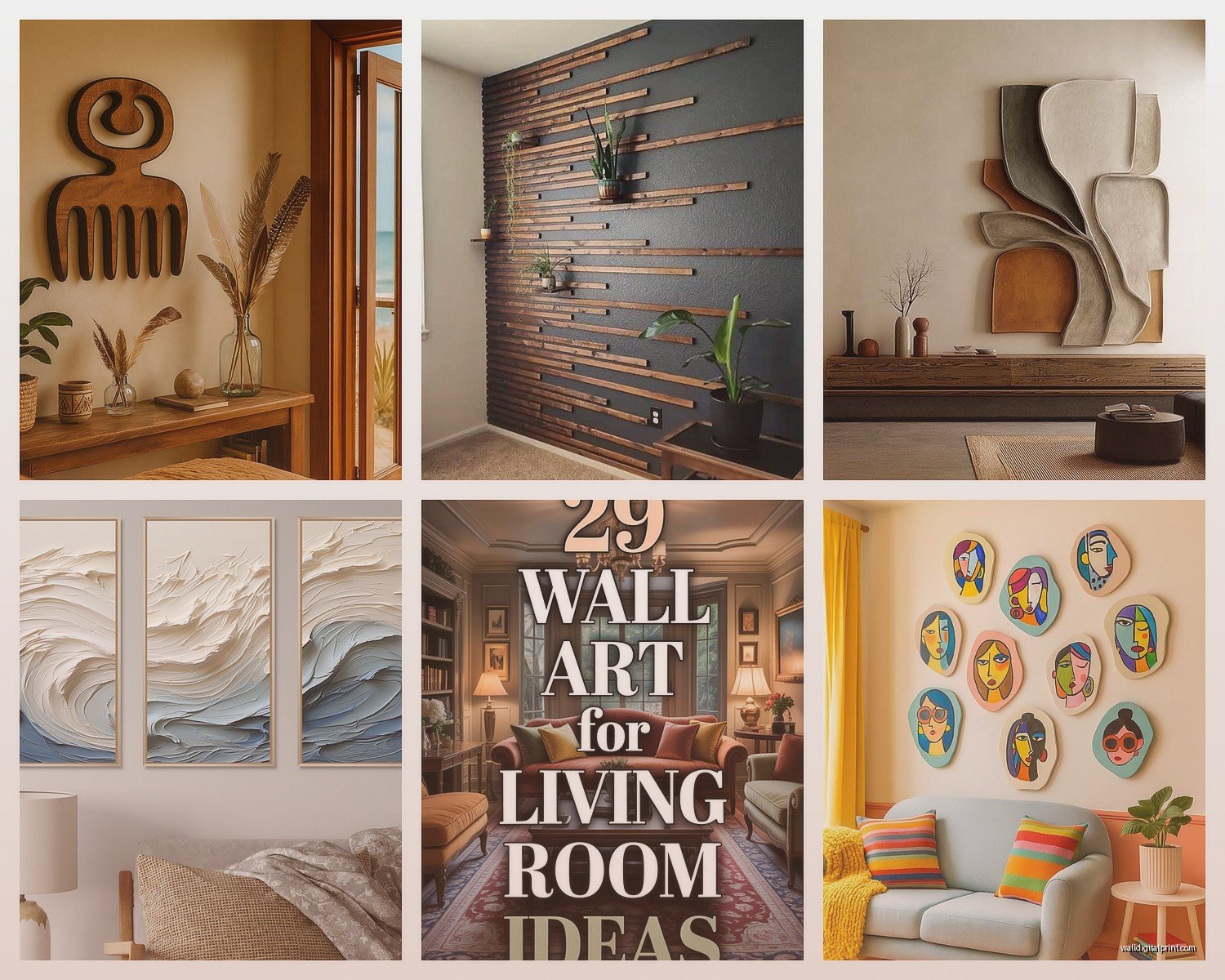 Unique Wall Art for Living Room: One-of-a-Kind Statement Pieces