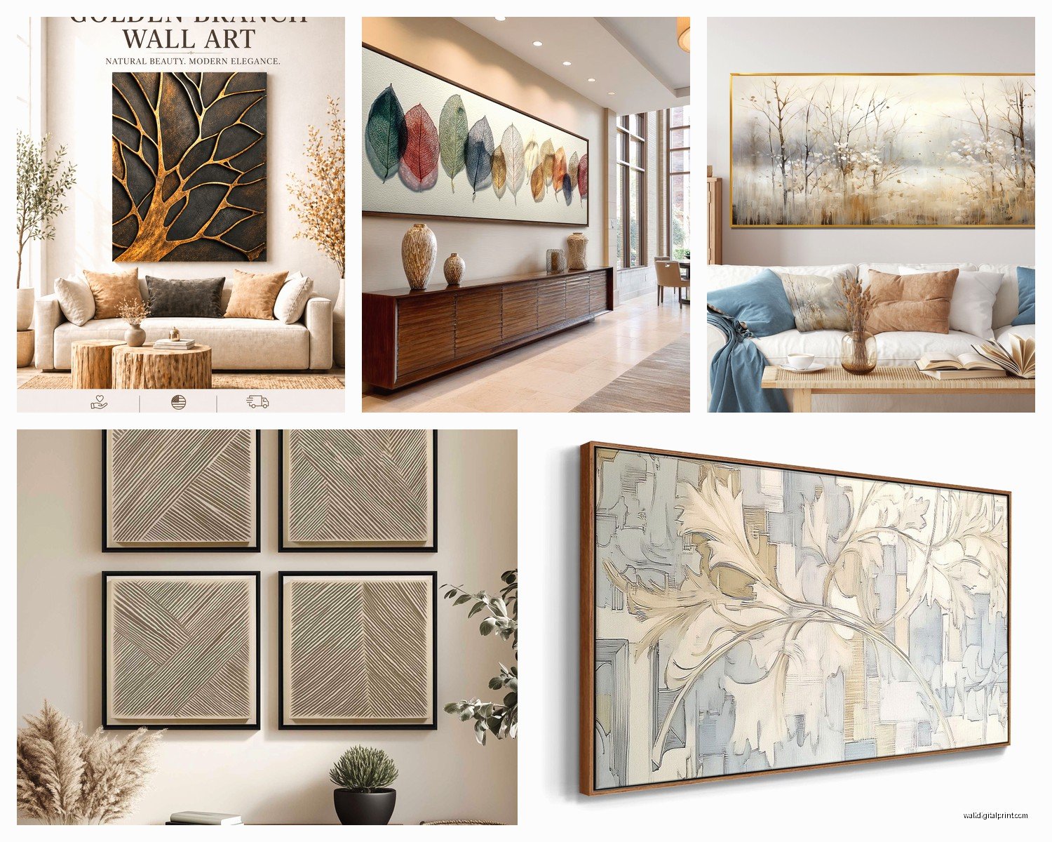 60 Inch Wall Art: Five-Foot Wide Statement Pieces