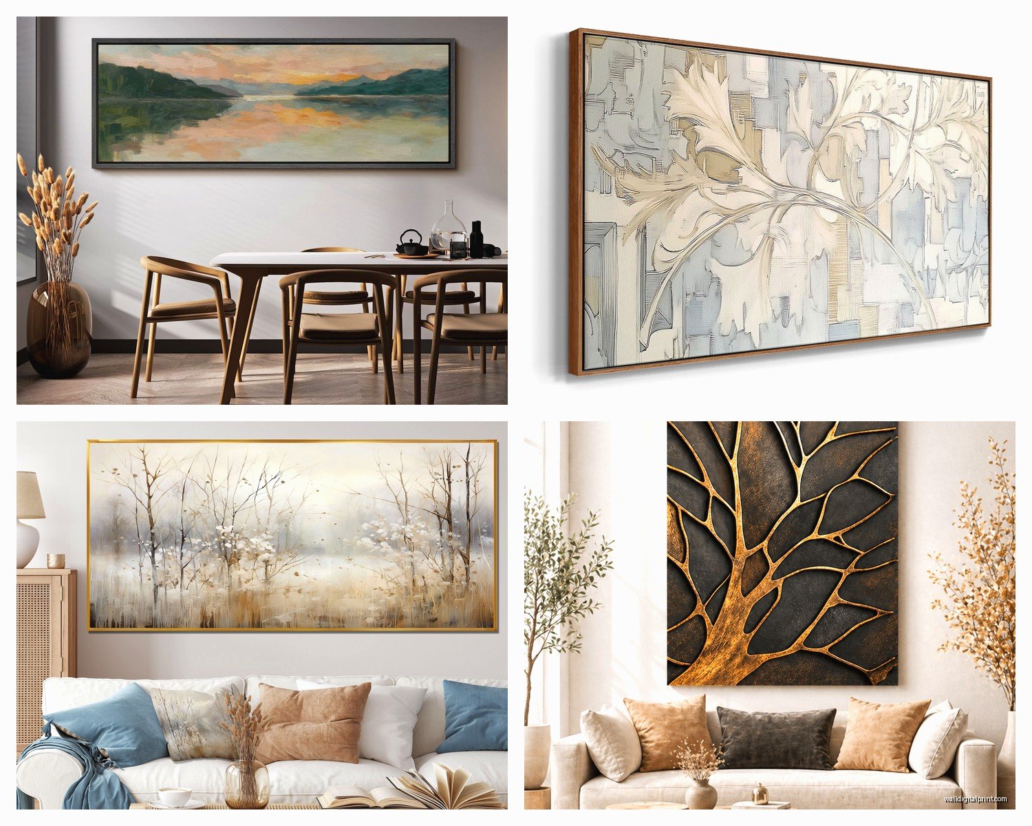 60 Inch Wall Art: Five-Foot Wide Statement Pieces