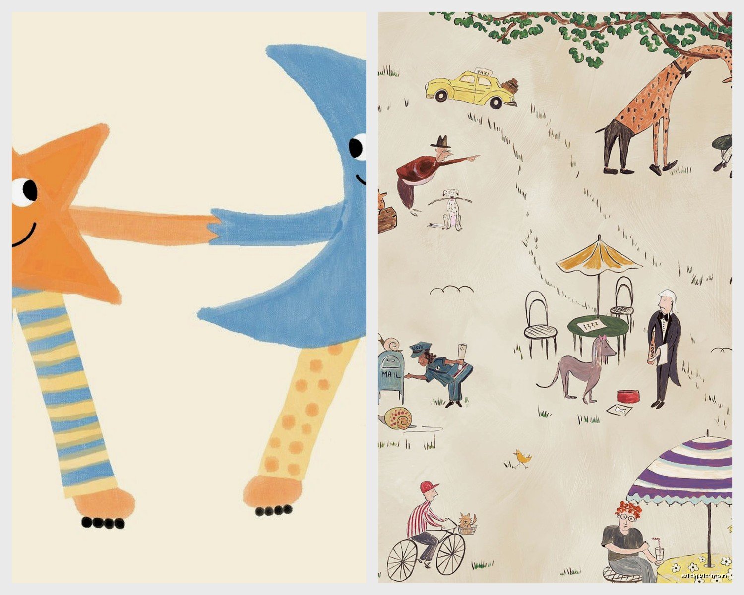 Children's Wall Art: Kids Room Playful Educational Decor