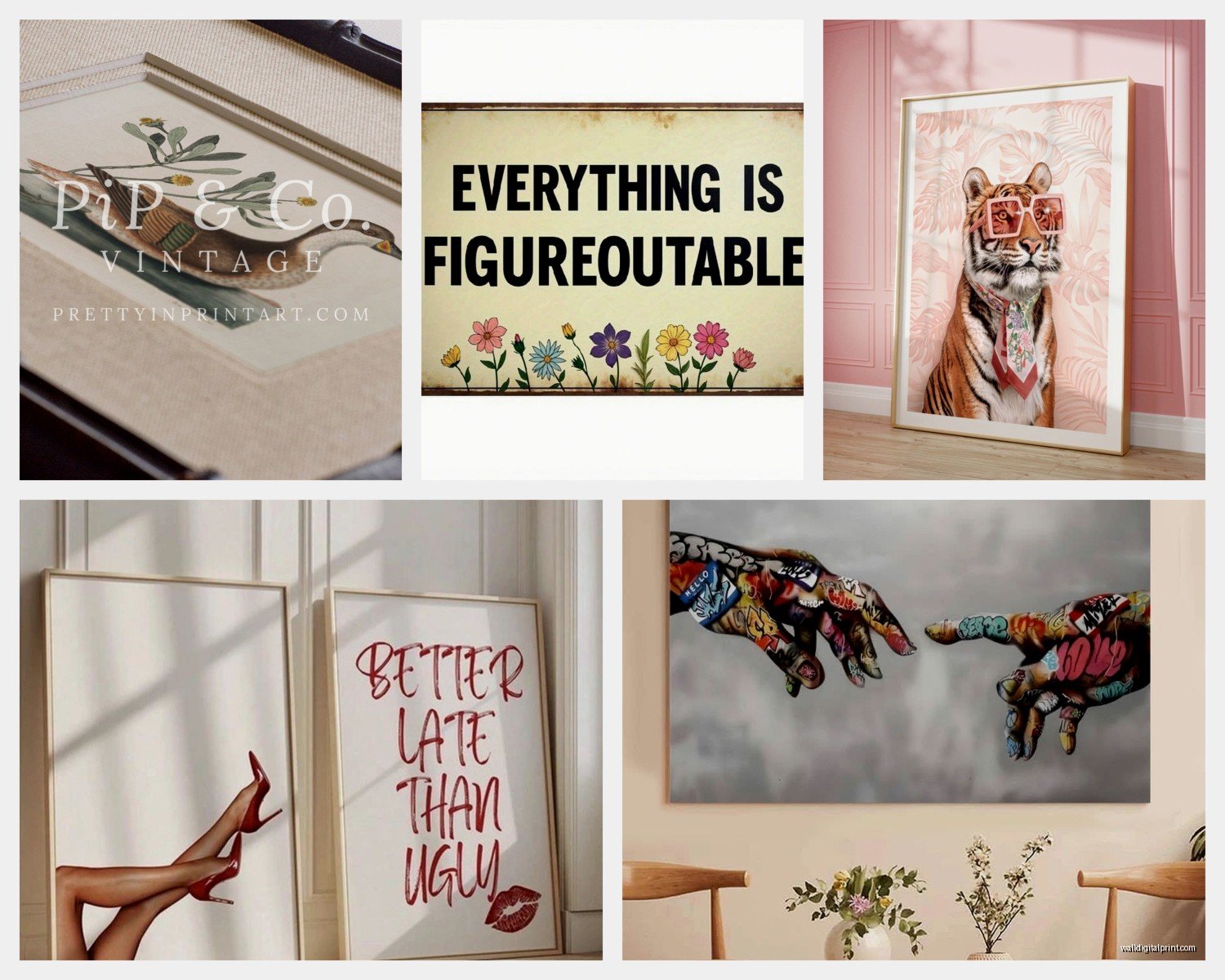 Discount Wall Art: Bargain Budget Affordable Deals