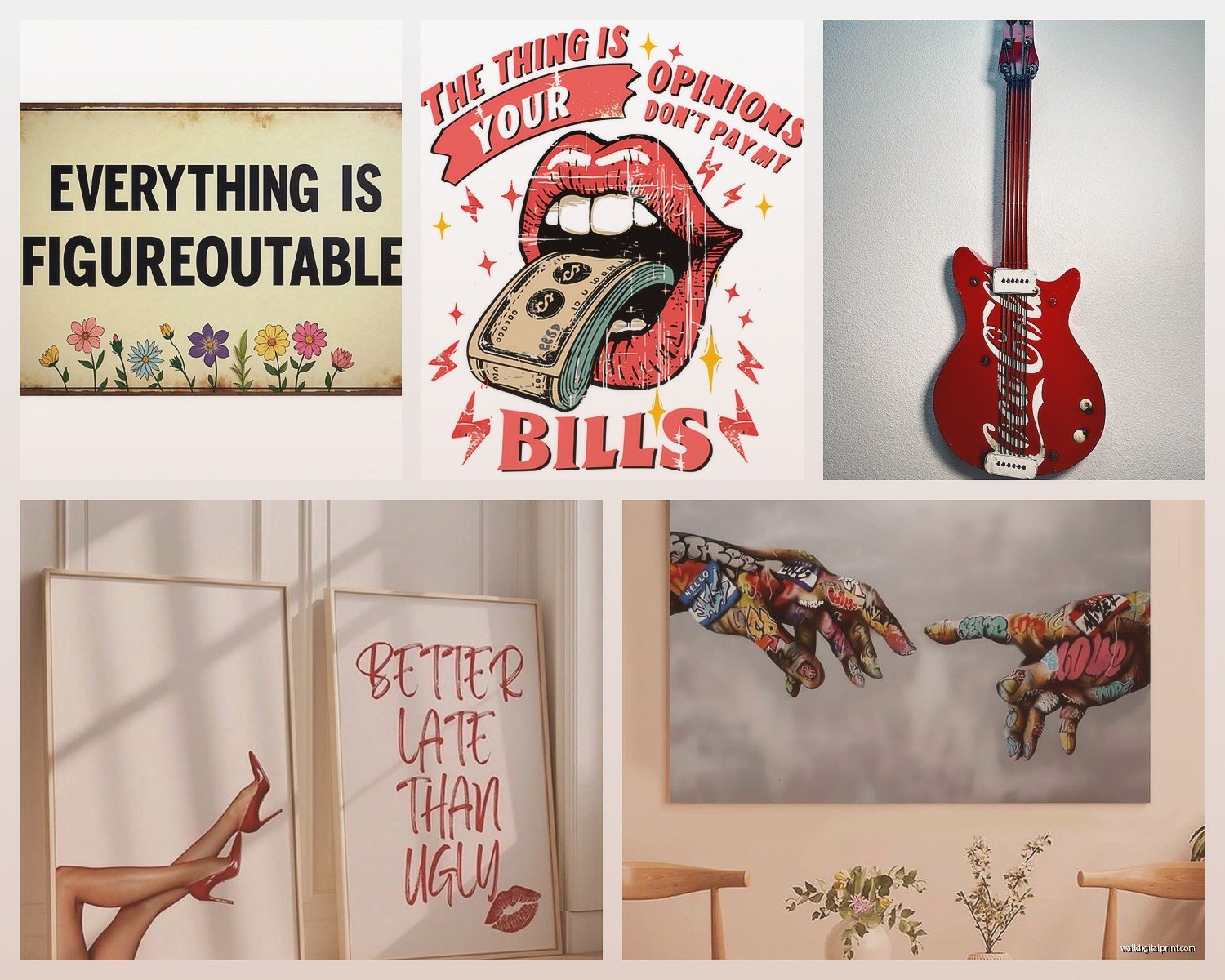 Discount Wall Art: Bargain Budget Affordable Deals